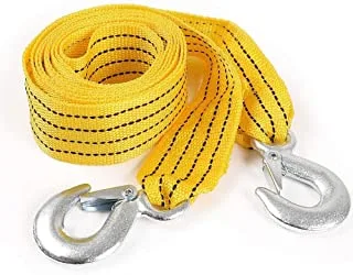 Nebras 43-1A 1482 Double Thickness Car Tow Rope with Hooks, 4 Meter Length