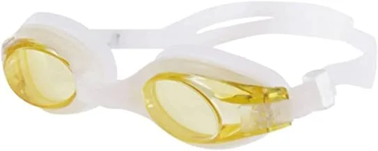 TA Sports 6500AF نظارة سباحة مضادة للضباب ومضادة للضباب ، أصفر