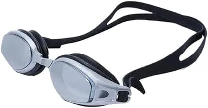 TA Sports 2100AF Antifog Swimming Goggle, Black