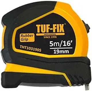 Tuffix Tylon Rubber Grip Measuring Tape, 8 M/E x 25 mm Size