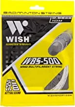 Wish WBS-500 خيط تنس الريشة ، أسود