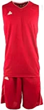Peak Basketball Uniform, Small, Red