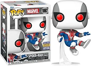Funko Marvel Spider-Man Bug-Eyes Armour Pop! Vinyl Limited Edition Exclusive Bobble-Head Figure Collectible
