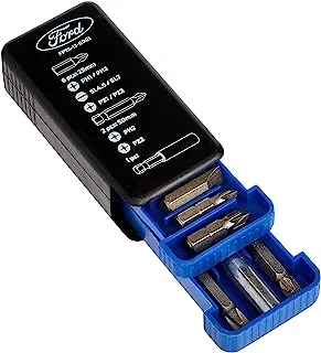 Ford Tools Screwdriver Bits Set, Suitable For Electric & Hand Screwdriver, 9 Pieces, FPTA-13-0001