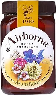 Airborne Pure Multifloral Natural Honey, 500g - Pack of 1