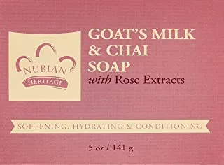 Nubian Heritage Goat's Milk & Chai Soap, 5oz
