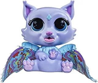 Furreal Flitter The Kitten Color-Change Interactive Feeding Toy, Lights And Sounds, Ages 4 And Up, F1827