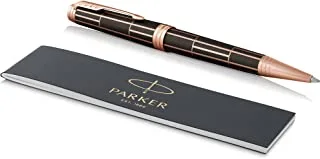 Parker Premier Premium Luxury Brown With Pink Gold Trim| Ballpoint Pen| Gift Box| 6894