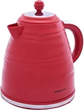 ALSAIF 1.7Liter 2200W Electric Cordless Kettle, Red E91639/RD 2 Years warranty