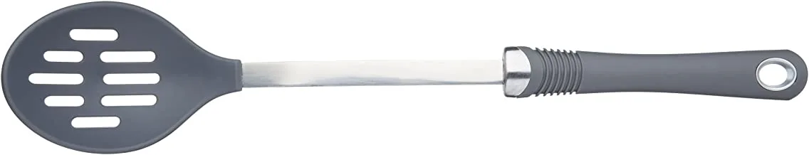 Kitchencraft Slotted Stainless Steel Spoon With Soft Grip
