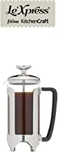 Kitchencraft Kclxcafe3Cp Le'Xpress Stainless Steel Cafetieres, Three Cup, 350Ml, Gift Boxed