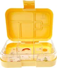Tiny Wheel Bento box Yellow 6 compartments 800104