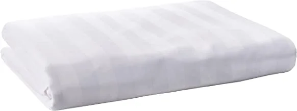 Deyarco Hotel Linen Klub 600Tc 100% Long Staple Cotton I Inch Stripe Sateen Weave Duvet Cover -Luxurious Quality With Easy Button Closure, Size: King 245 X 265Cm