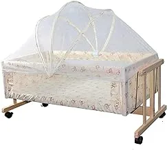 BabyLove سرير خشبي مع شبكة من البعوض 27-16F