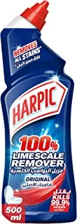 Harpic Original Toilet Cleaner, 100% Limescale Remover, 500 ml