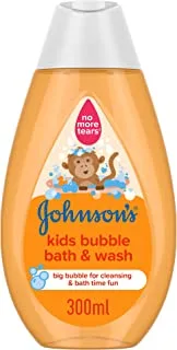 سائل استحمام وغسول الفقاعات للأطفال من جونسون ، 300 مل