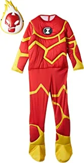 Rubie's Deluxe Ben 10 Heat Blast Boy Costume, Small