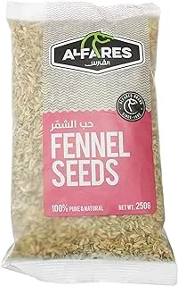 Al Fares Fennel Seeds, 250g - Pack of 1