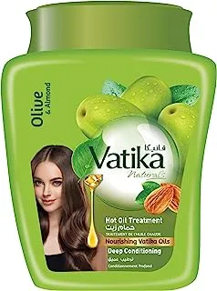 Vatika Naturals Deep Conditioning Hammam Zaith Hot Oil Treatment 1kg | Hair Mask with Olive & Almond Extracts | For Intense Nourishment & Deep Hydration