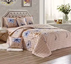 Compressed Comforter Set, King Size, 6 Pieces By Moon, Multi-Color, 6285571009742