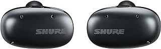 Shure AONIC Free True Wireless Earbuds,Sound Isolating Wireless Bluetooth Earphones,21-Hr Battery Life,Studio-Quality Sound,Clear Call,Durable Quality,Lightweight,Fingertip Control-Red,Black,One size