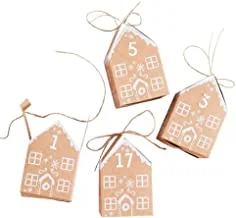 Gingerray Gingerbread House Christmas Advent Calendar Boxes 24 Makes