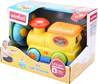 Winfun Remote Control Light And Sounds Train