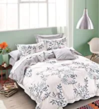 Cotton Satin 300Tc Comforter 3Pcs Set, Single Size - Satin-03 By Ibed Home , Multi Color
