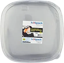 Hotpack Black Sushi Container Base with Lid (SC036B) 5 قطع 5 قطع