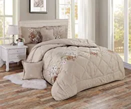 Medium filling Comforter Set, Single Size, 4 Pieces By Sleep Night