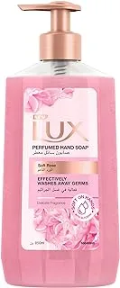 LUX Antibacterial Liquid Handwash Glycerine Enriched, Soft Rose For All Skin Types, 250ml
