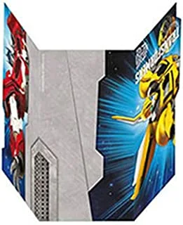 دعوة ومغلفات Amscan International 6 Transformers