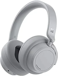 Microsoft Surface Accessories Surface Headphones 2, Active Noise Cancellation Wireless Bluetooth Headphones - Gray