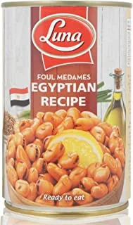 وصفة لونا المصرية فول مدمس 400 جرام - عبوة من 1