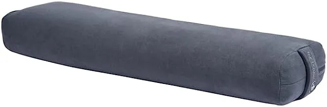 Manduka Yoga Bolster Pillow - Lightweight, Removable eQua Microfiber Cover, Easy Carry Handle, Firm Support, Various Sizes and Colors