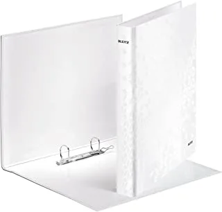 Leitz Wow Ringbinder A4 40Mm 2D Ring White