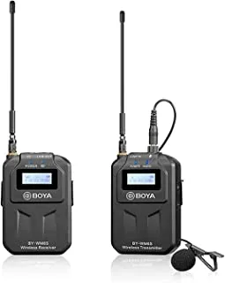 Boya UHF Microphone By-Wm6S Wireless System Black