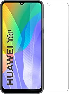 واقي شاشة Huawei Y6p زجاجي كامل الغراء مقاوم للانفجار 2.5D لهاتف Huawei Y6p من Nice.Store.UAE