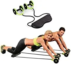 Body builder double ab roller