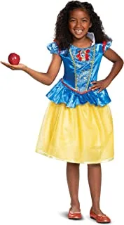 زي تنكري للفتيات ديزني برينسيس سنو وايت الكلاسيكي - Disguise Disney Princess Snow White Classic Costume M (7-8) أزرق