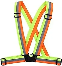ECVV Adjustable Reflective Vest Belt For Safety With High Visibility