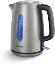 PHILIPS Electric Kettle 1.7 Litre - Stainless Steel - Frequency 50/60 Hz - HD9357/12