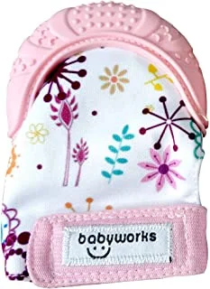 Baby Works - Bibibaby Teething Mitts - Pink