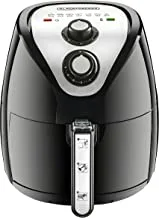 BLACK+DECKER Air Fryer 1500W 2.5L Capacity 360° Rapid Air Convection Technology, Temperature-Time Control For Little/No-Oil Healthy Frying, Grilling, Roasting, and Baking AF200-B5