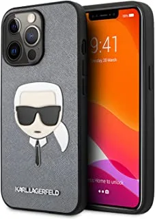 CG MOBILE Karl Lagerfeld Pu Saffiano Case With Embossed Karl'S Head For Iphone 13 Pro (6.1