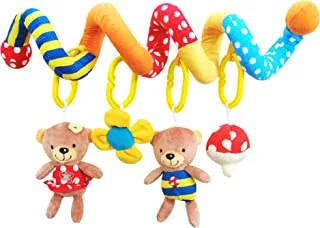 Moon Spiral Activity Toy - Bears, Red, MNBTRMX08