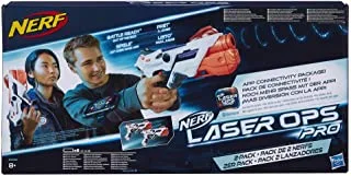 Hasbro Nerf Laser Ops Alphapoint, Multi-Colour, E2281EU40, Two Pack