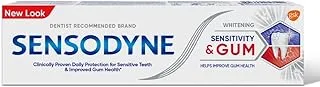 Sensodyne sensitivity and gum whitening toothpaste, 75 ml