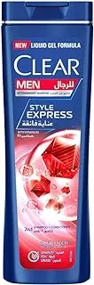 Clear Men Anti-Dandruff Shampoo Style Express 2In1, 200Ml