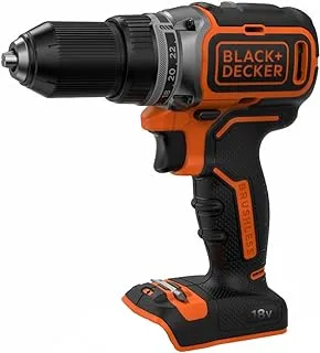 Black+Decker Cordless BrUShless Drill Driver Power Tool, 18V, Batery Not Included - Bl186N-Xj, 2 Years Warranty